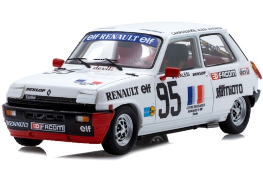 1/43 RENAULT 5 Alpine Turbo N°95 Magny Cours 1983