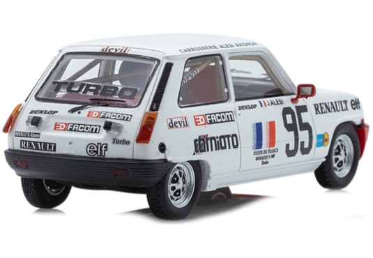 1/43 RENAULT 5 Alpine Turbo N°95 Magny Cours 1983