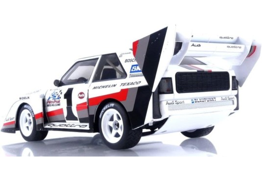 1/18 AUDI Sport Quattro S1 N°1 Pikes Peak 1987