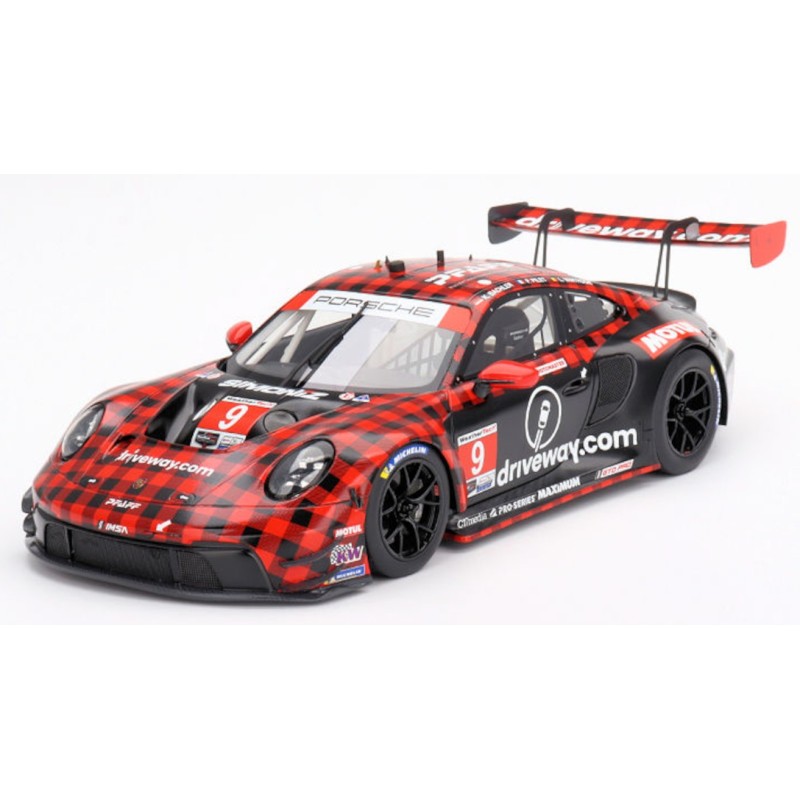 1/18 PORSCHE 911 GT3 R N°9 PFAFF MOTORSPORTS 12 H Sebring 2023