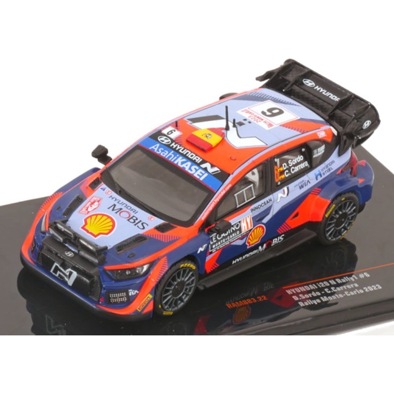 1/43 HYUNDAI i20 N Rally1 N°6 Monte Carlo 2023