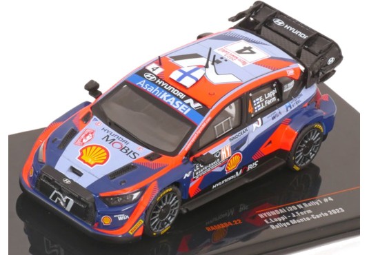 1/43 HYUNDAI i20 N Rally1 N°4 Monte Carlo 2023