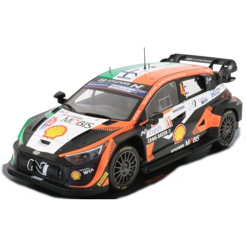 1/18 HYUNDAI i20 N Rally1 N°4 Rallye Croatie 2023