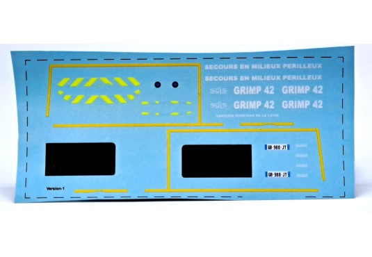 1/43 VOLKSWAGEN Crafter L2H2 + Decals Pompiers
