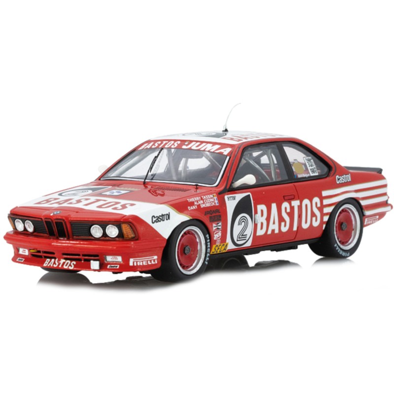 1/43 BMW 635 CSI N°2 Juma Bastos Racing Team 24 H Spa 1984