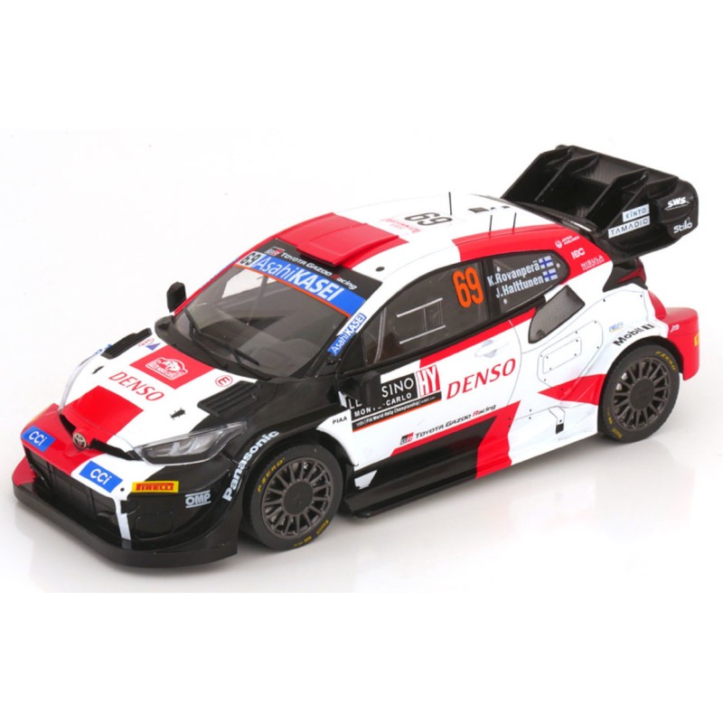 1/18 TOYOTA Yaris GR Rally1 N°69 Monte Carlo 2023