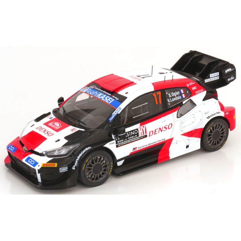 1/18 TOYOTA Yaris GR Rally1 N°17 Monte Carlo 2023