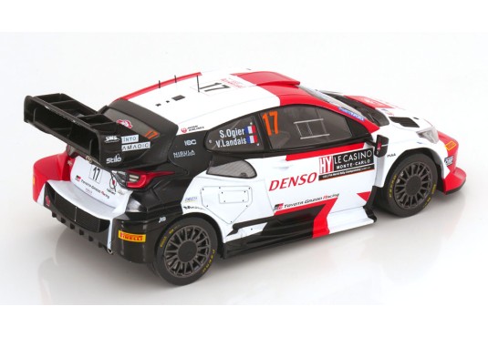 1/18 TOYOTA Yaris GR Rally1 N°17 Monte Carlo 2023