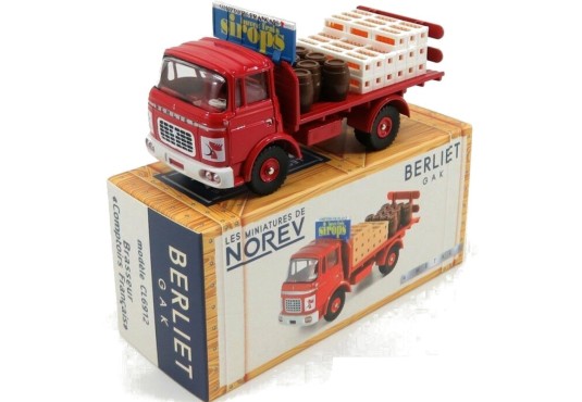 1/43 BERLIET GAK Brasseur "Sirops des Comptoir Français" BERLIET