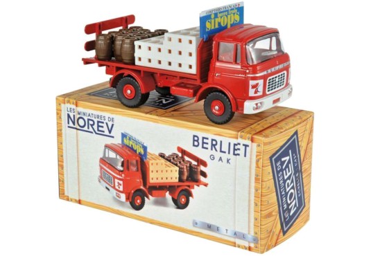 1/43 BERLIET GAK Brasseur "Sirops des Comptoir Français" BERLIET