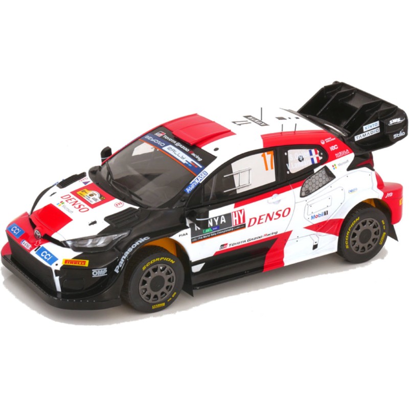 1/18 TOYOTA Yaris GR Rally1 N°17 Rallye Safari 2023