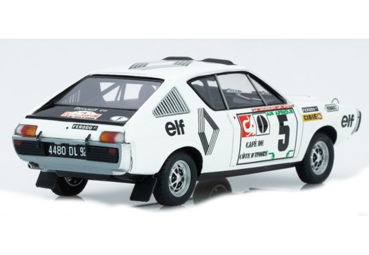 1/43 RENAULT 17 N°5 Rallye du Bandama 1973