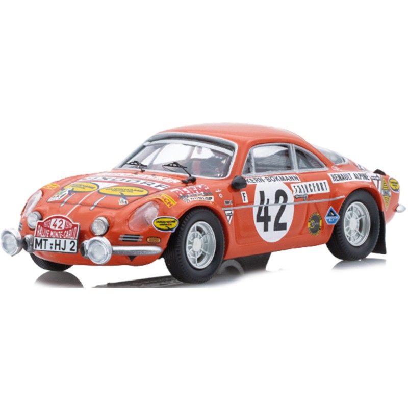 1/43 ALPINE A110 N°42 Monte Carlo 1973