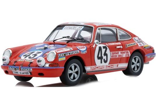 1/43 PORSCHE 911 T N°43 Le...