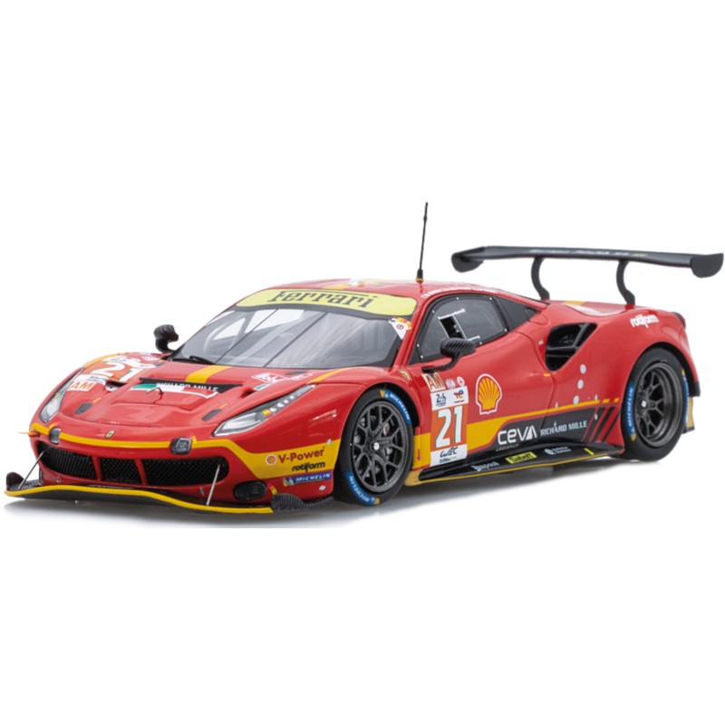 1/43 FERRARI 488 Evo AF CORSE GTE N°21 Le Mans 2023