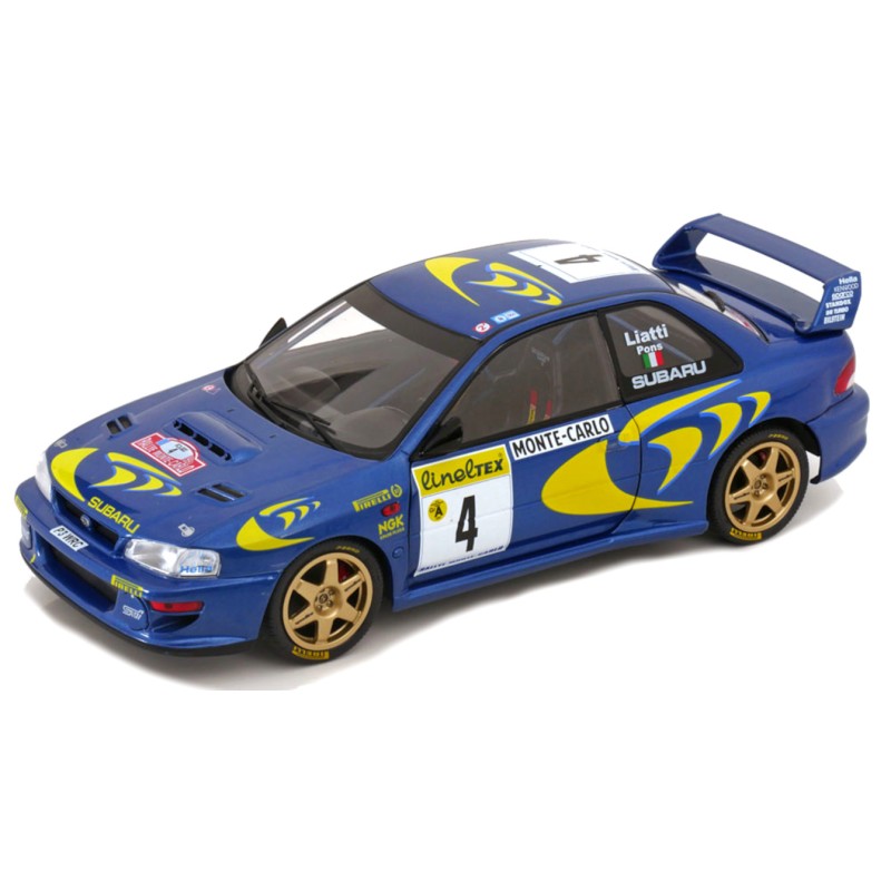 1/18 SUBARU Impreza S5 WRC N°4 Monte Carlo 1997