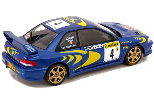 1/18 SUBARU Impreza S5 WRC N°4 Monte Carlo 1997