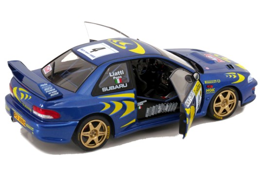 1/18 SUBARU Impreza S5 WRC N°4 Monte Carlo 1997