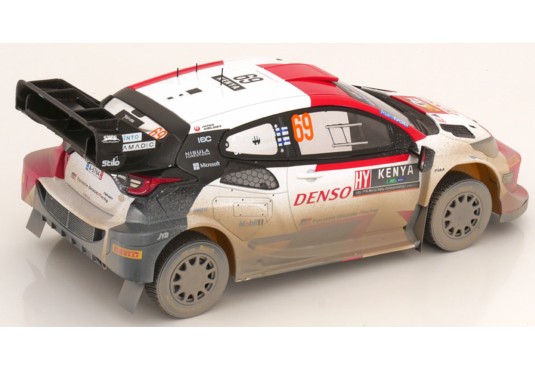 1/18 TOYOTA GR Yaris Rally1 Hybrid N°69 Rallye Safari 2023
