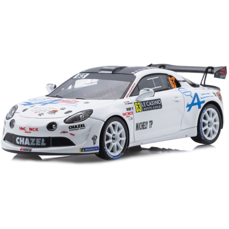 1/43 ALPINE A110 Rally RGT Chazel Technologie Course N°63 Monte Carlo 2023