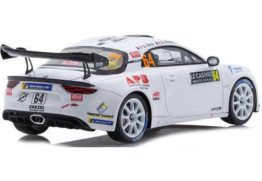 1/43 ALPINE A110 Rally Chazel Technologie Course N°64 Monte Carlo 2023