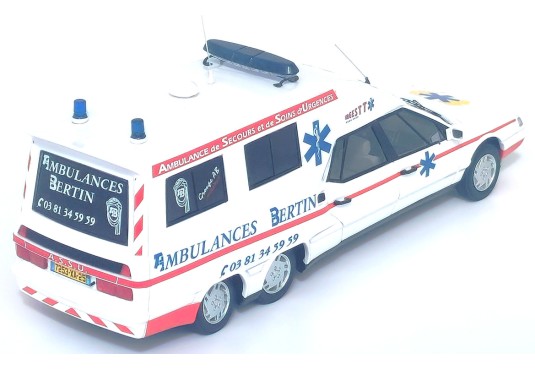 1/43 CITROEN XM Tissier 6 Roues Ambulance Bertin