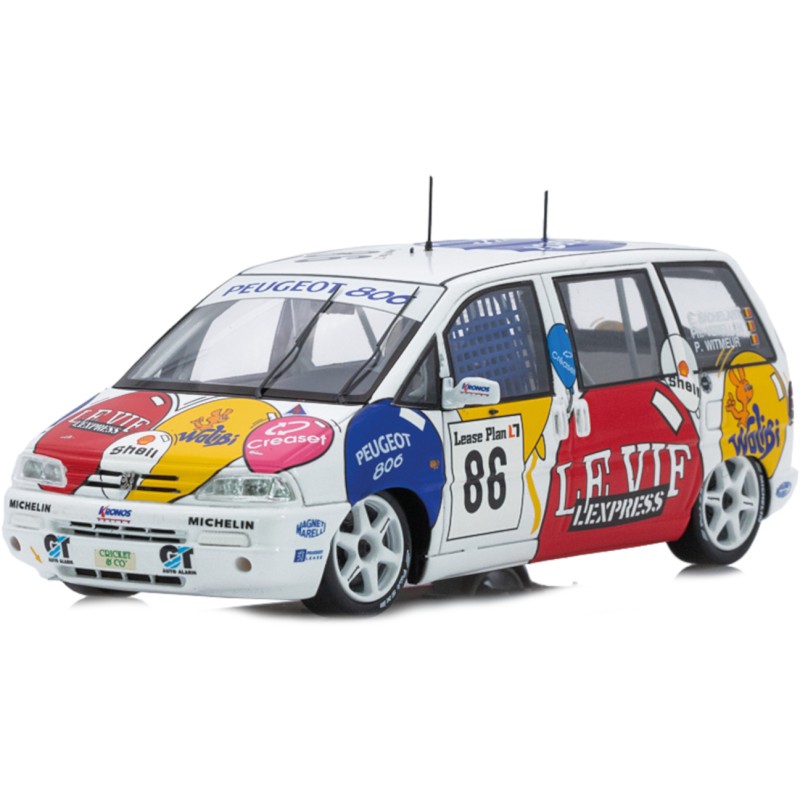 1/43 PEUGEOT 806 N°86 24 H Spa 1995 Peugeot Talbot Belgique