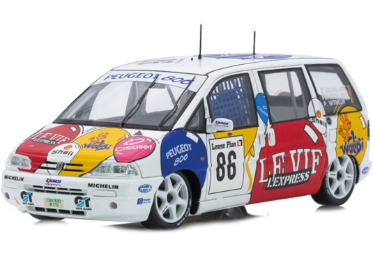 1/43 PEUGEOT 806 N°86 24 H...