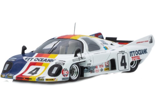 Miniature 1/43 RONDEAU M382 N°72 Le Mans 1983 I RS Automobiles