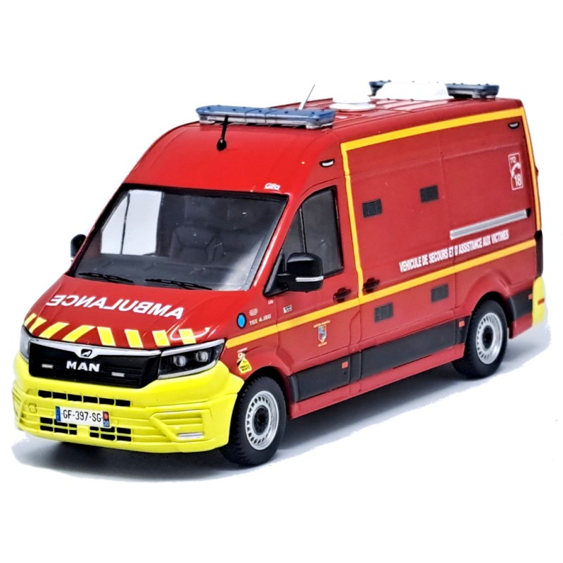 1/43 MAN TGE L2H2 Gifa VSAV SDIS 30 Gard