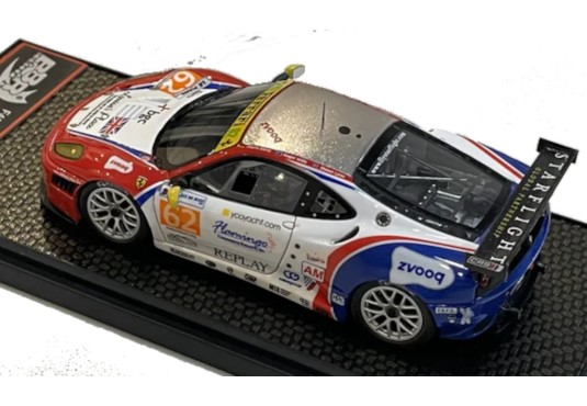 1/43 FERRARI 430 GT2 CRS RACING CAR N°62 Le Mans 2011