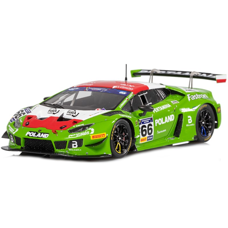 1/43 LAMBORGHINI Huracan Team Poland GT3 EVO N°66 GT Cup Vallenlunga 2019