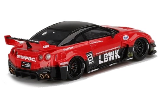 1/43 NISSAN GT-R R35 LB Silhouette Works GT