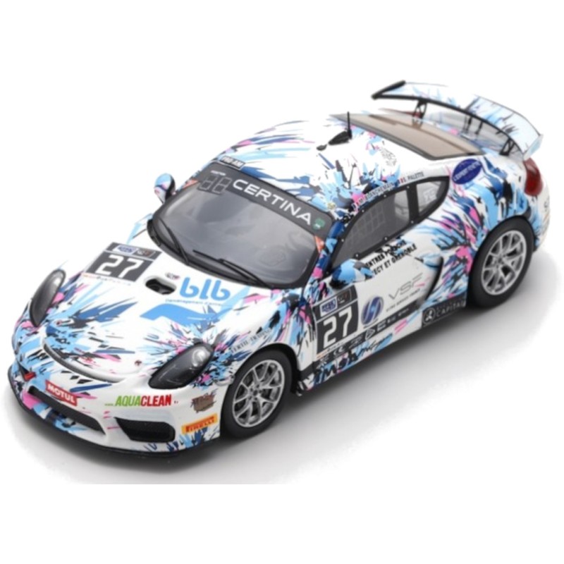 1/43 PORSCHE Cayman GT4 N°27 Imsa Performance FFSA GT 2018