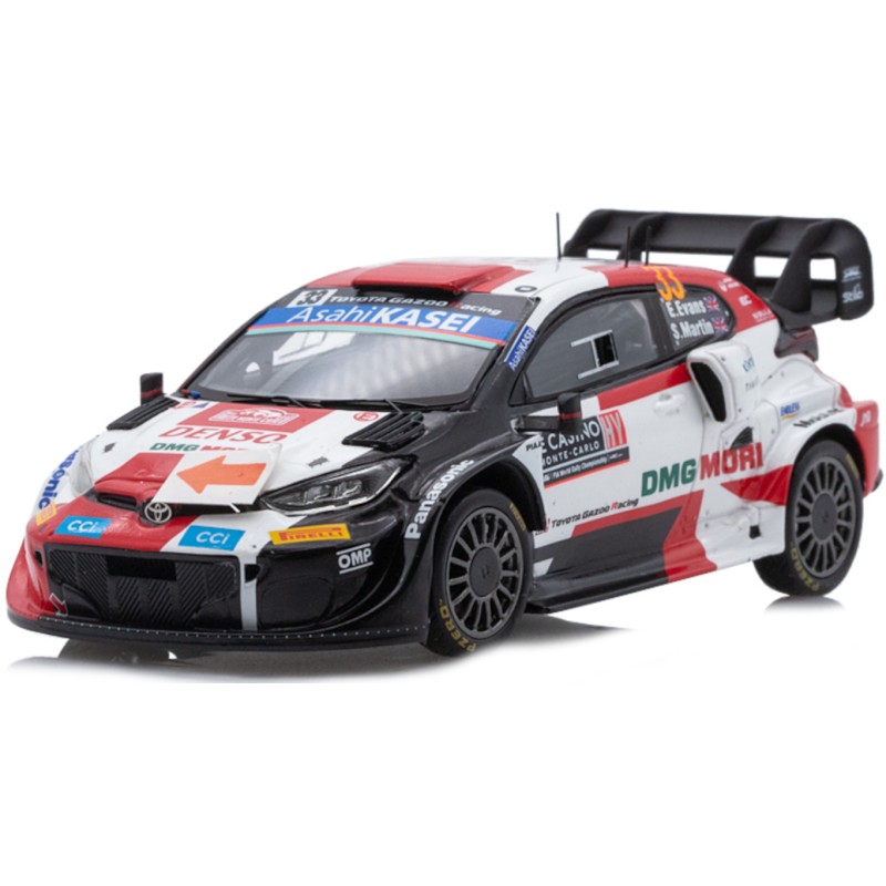 1/43 TOYOTA GR Yaris Rally1 Toyota Gazoo Racing WRT N°33 Monte Carlo 2022