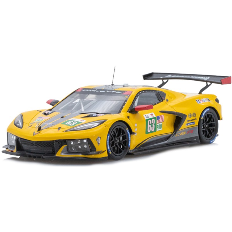 1/43 CHEVROLET Corvette C8 R Corvette Racing N°63 24 H du Mans 2022