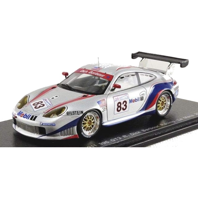 1/43 PORSCHE 996 GT3 R Dick Barbour Racing N°83 24 Heures du Mans 2000