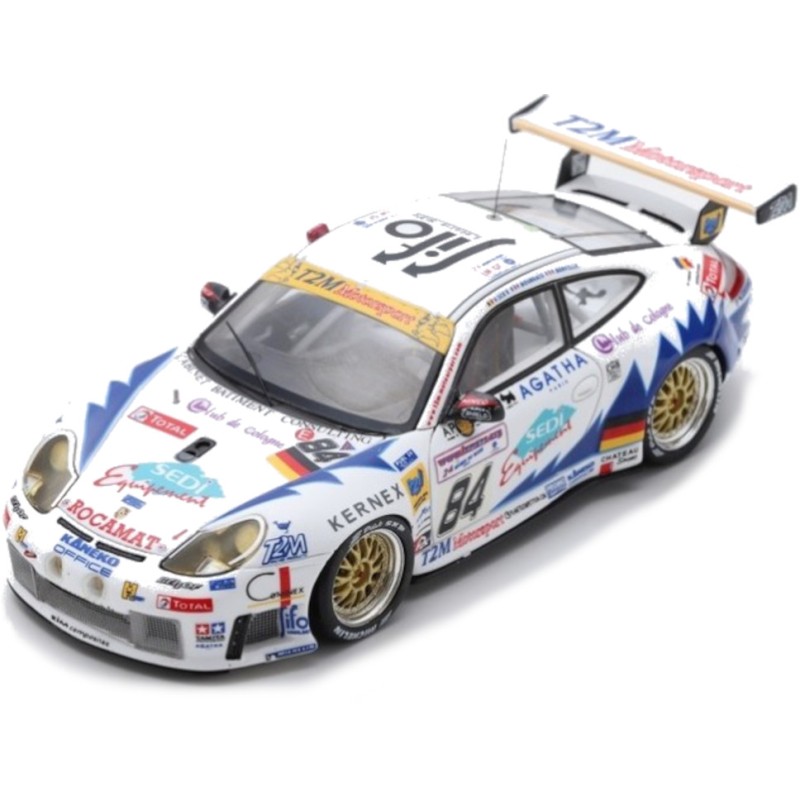 1/43 PORSCHE 996 GT3 RS T2M Motorsport N°84 24 H du Mans 2003