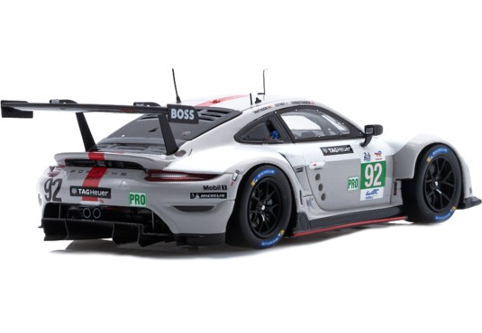 1/43 PORSCHE 911 RSR 19 Porsche GT Team N°92 24 H du Mans 2022
