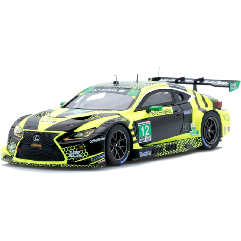 1/43 LEXUS RC F GT3 Vasser Sullivan N°12 24 H Daytona 2021