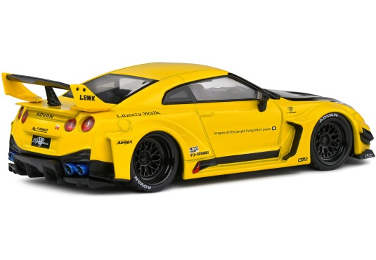 1/43 NISSAN GT-R R35 LBWK Silhouette 2019