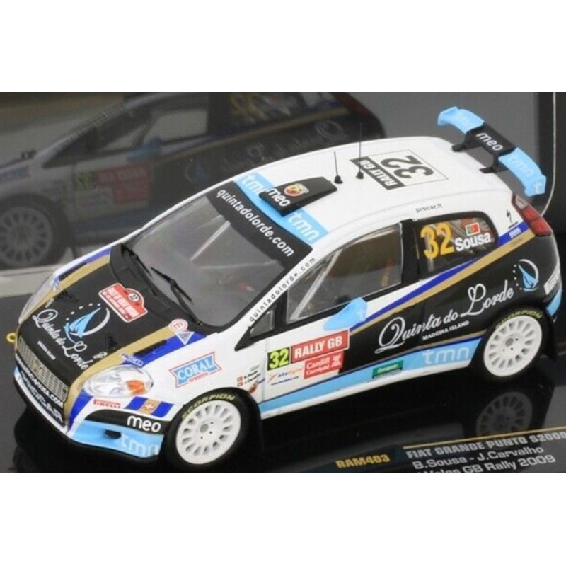 1/43 FIAT Grande Punto S2000 N°32 Rallye GB 2009