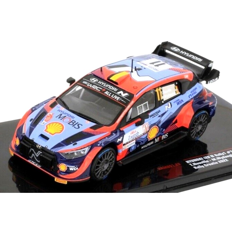 1/43 HYUNDAI I20 N Rally1 N°11 Rallye Croatie 2022