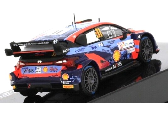 1/43 HYUNDAI I20 N Rally1 N°11 Rallye Croatie 2022