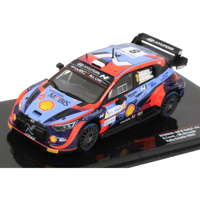 1/43 HYUNDAI I20 N Rally1 N°8 Rallye Croatie 2022
