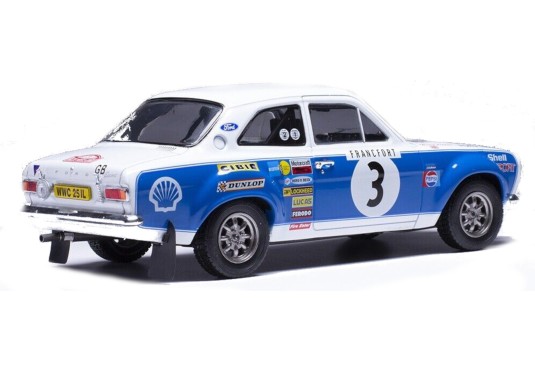 1/24 FORD Escort MKI N°3 Monte Carlo 1973