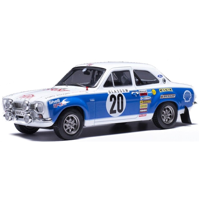 1/24 FORD Escort MKI RS 1600 N°20 Monte Carlo 1973