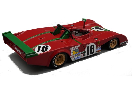 1/43 FERRARI 312 PB N°16 Le Mans 1973