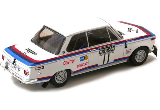 1/18 BMW 2002 N°11 Rallye RAC 1973