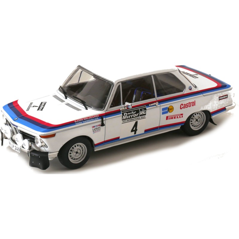 1/18 BMW 2002 N°4 Rallye RAC 1973